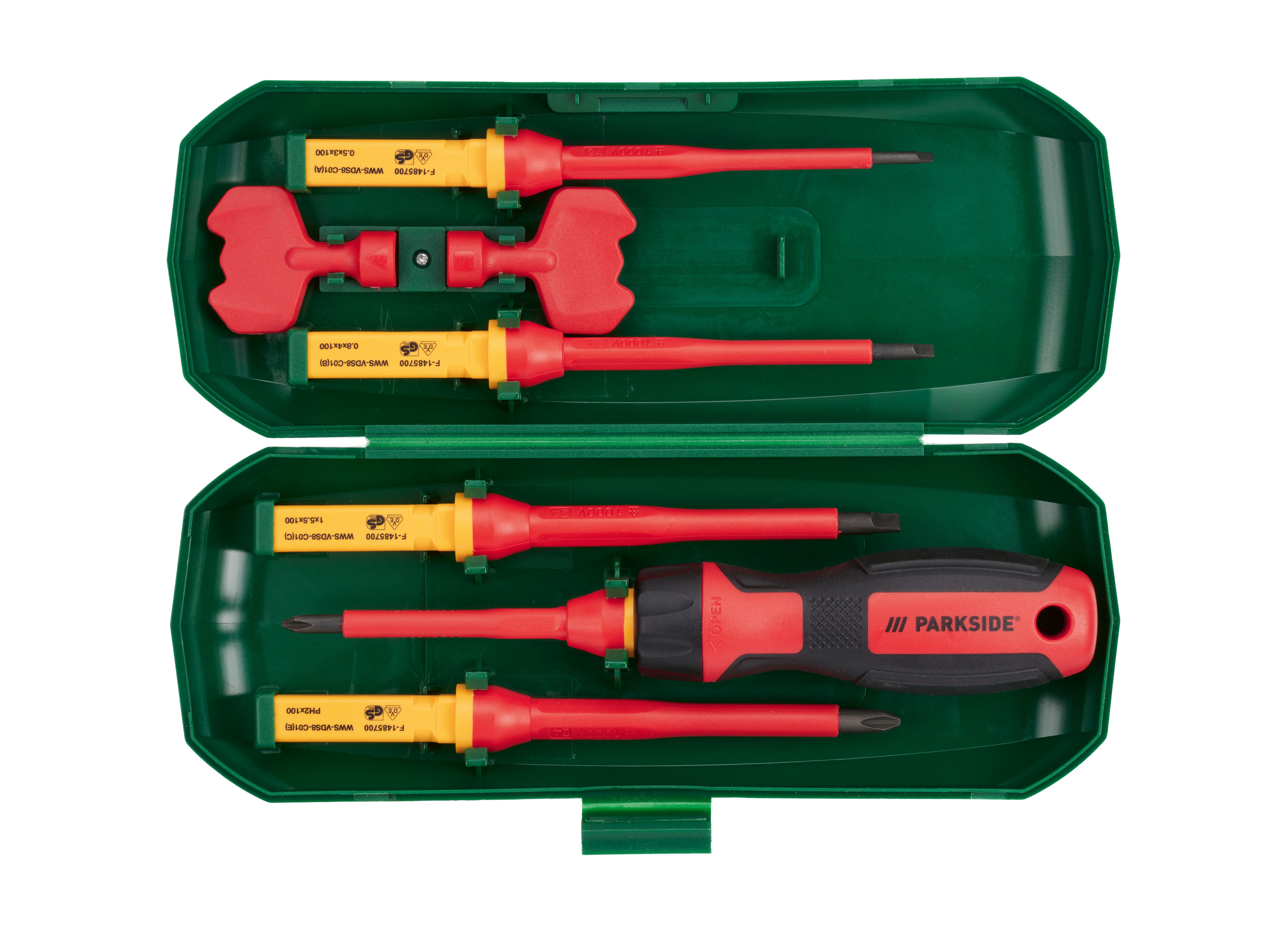 Thumbnail - PARKSIDE® Schraubendreher-Wechselklingen-Set, bis 1000 V""