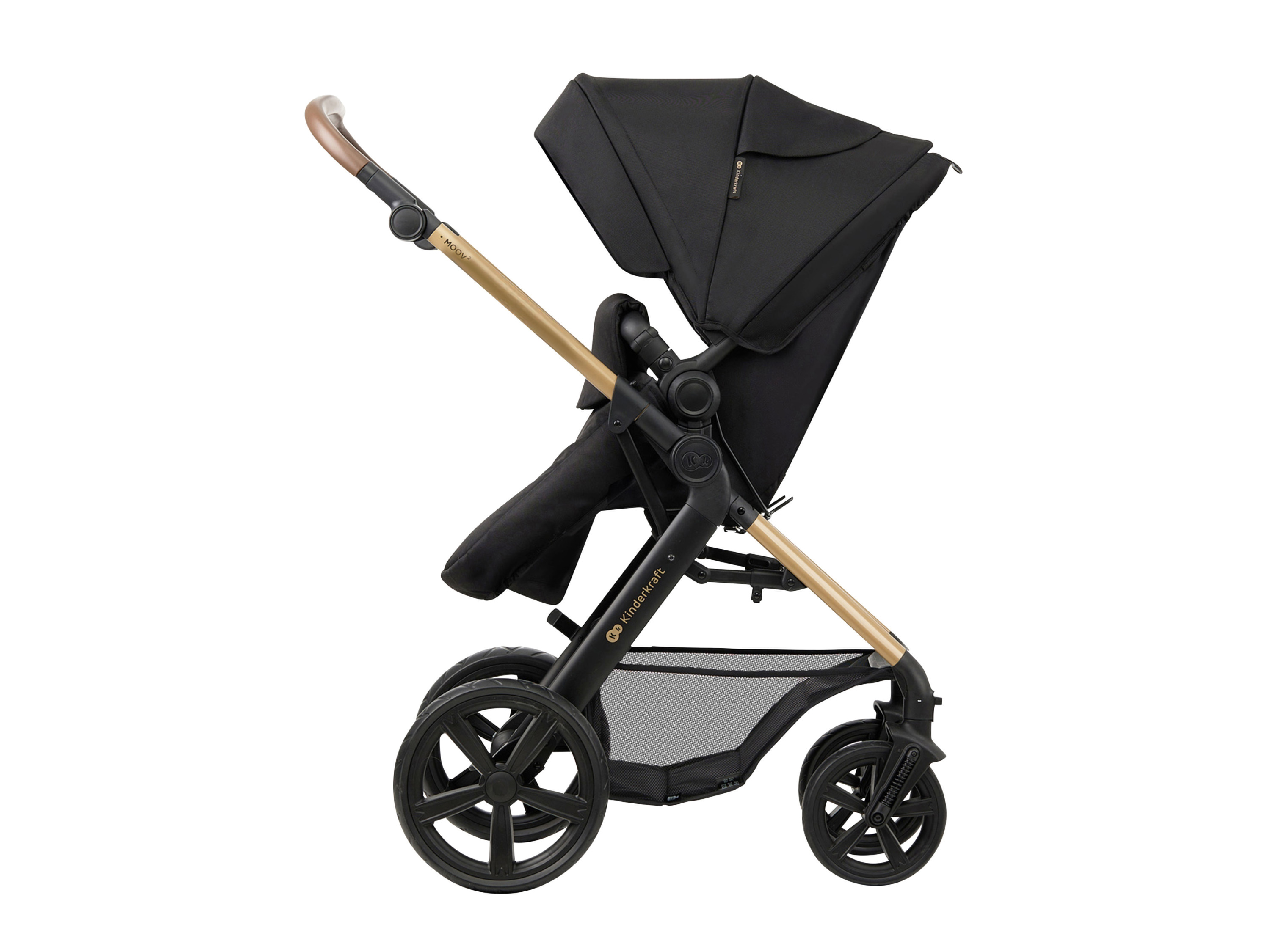 KINDERKRAFT 3-in-1 Kinderwagen »MOOV 2 Classic« (Schwarz) – Bild 4 von 4
