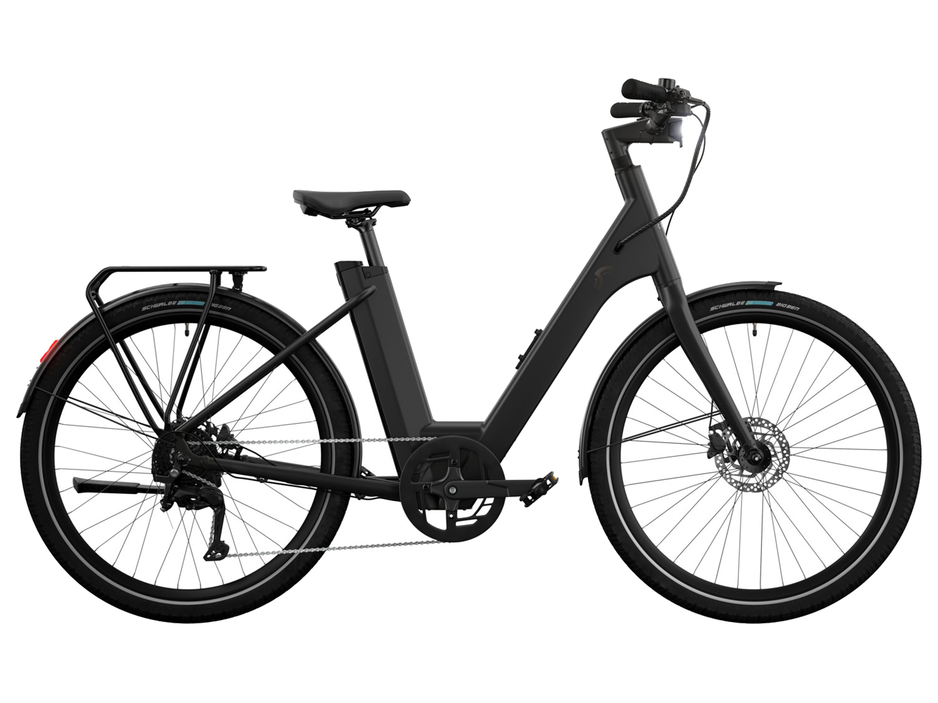 Thumbnail - CRIVIT Urban E-Bike Y.3 Shimano CUES (All Black)