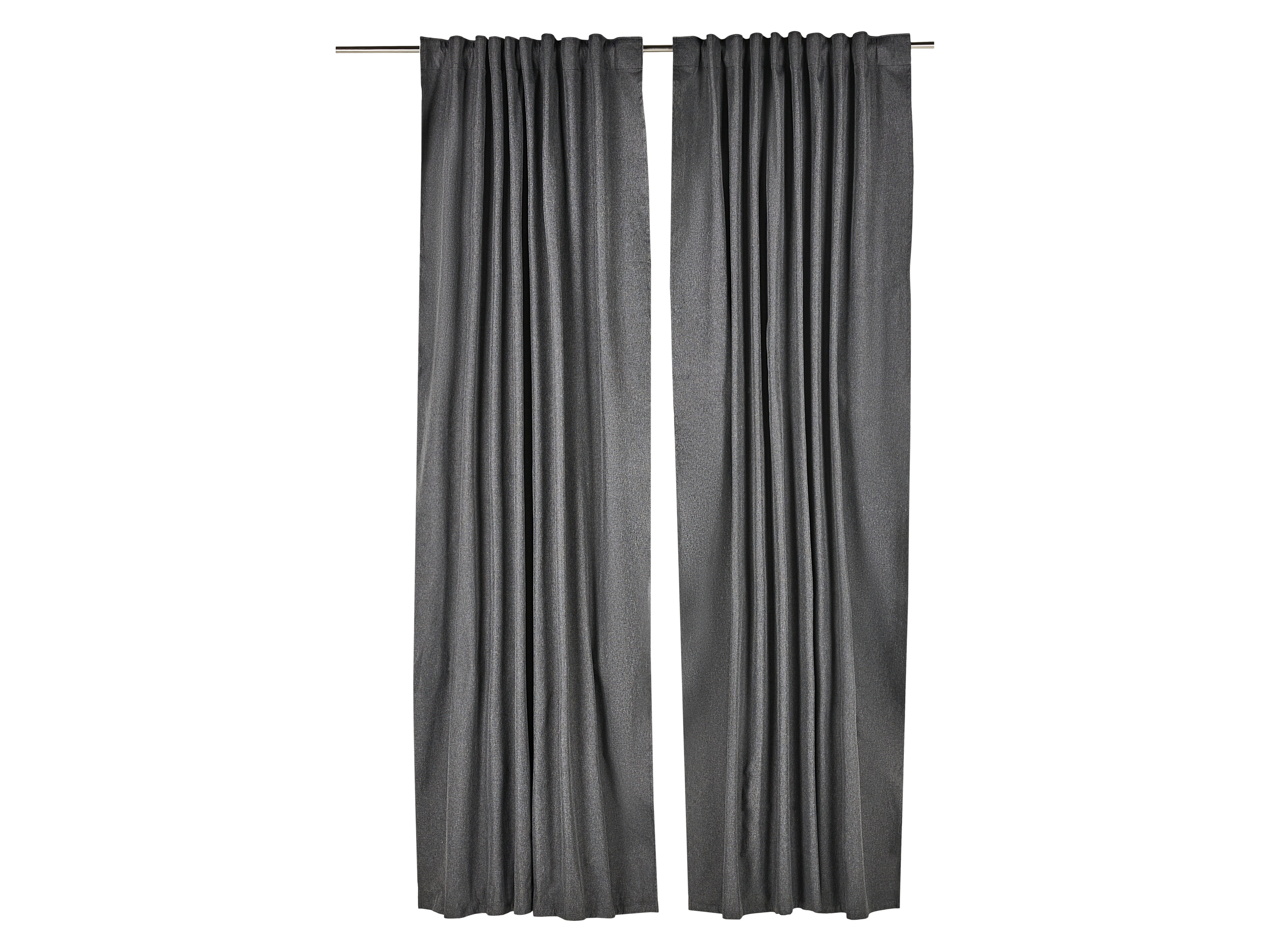 LIVARNO® Vorhang abdunkelnd, 135 x 254 cm (Grau)