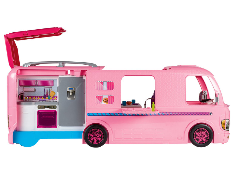 Gehe zu Vollbildansicht: Barbie Super Abenteuer Camper, ausklappbar - Bild 3