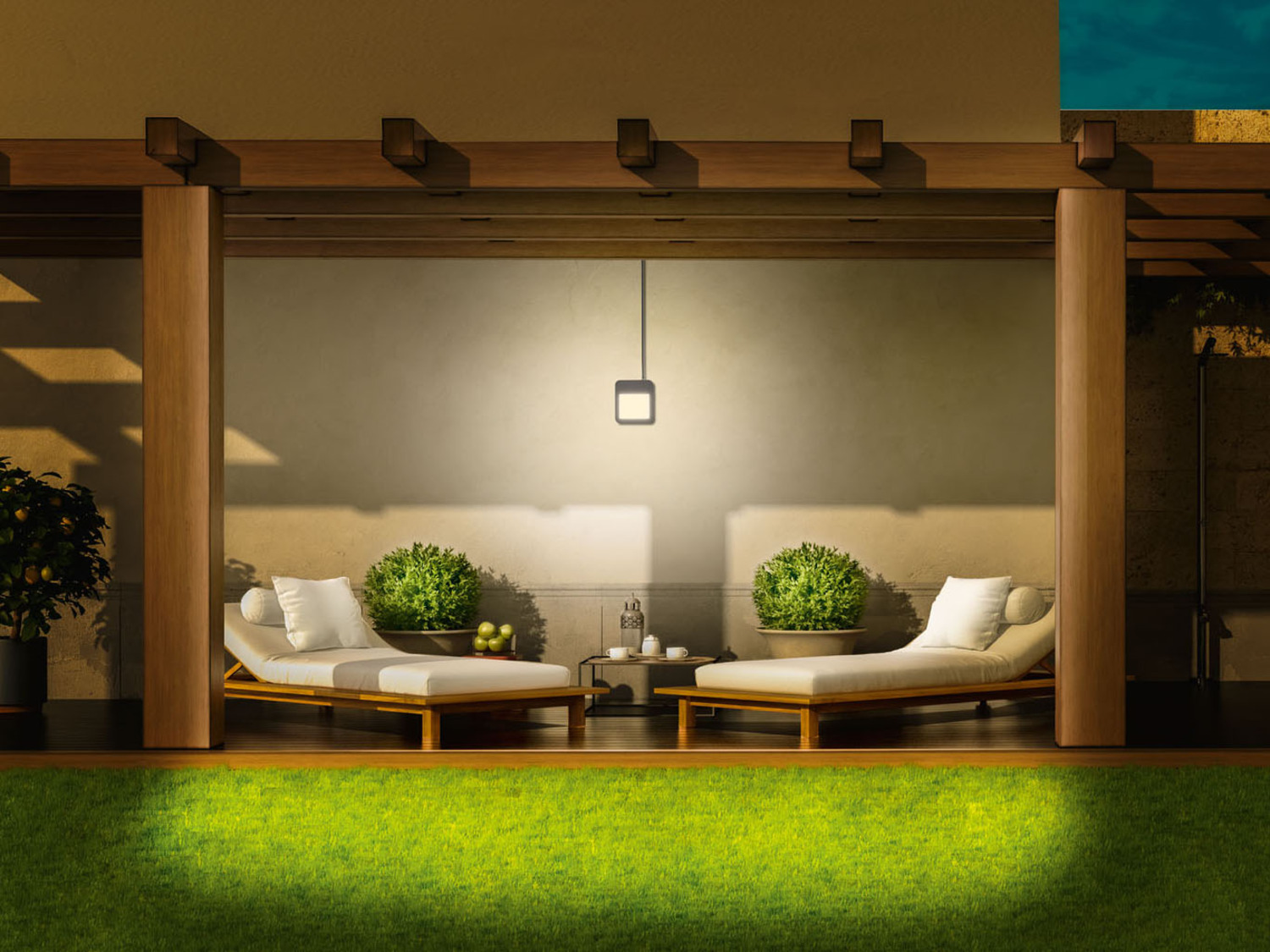 LIVARNO home LED Außenstrahler, mit Lichtfarbensteueru…