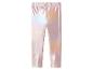 Rosa holografische Kinderleggings
