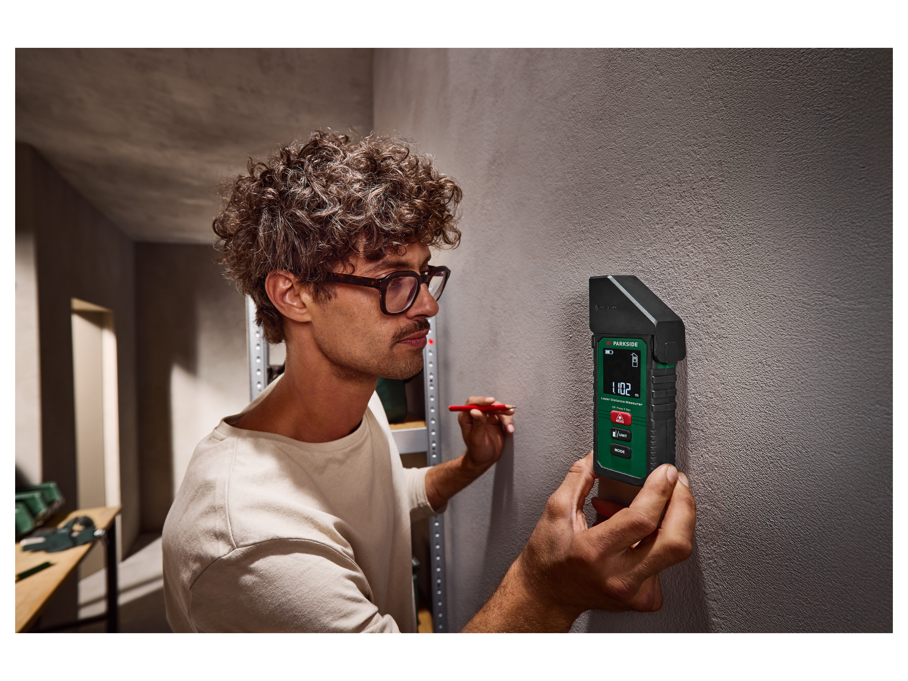 PARKSIDE® 5in1 Laserentfernungsmesser »PLEMM 25 A1« – Bild 2 von 4