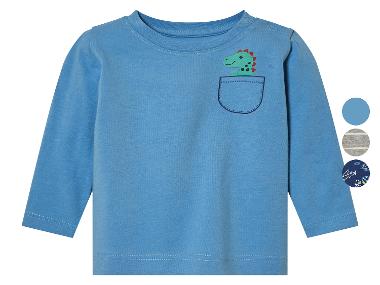 lupilu® Baby-Langarmshirt, mit Bio-Baumwolle