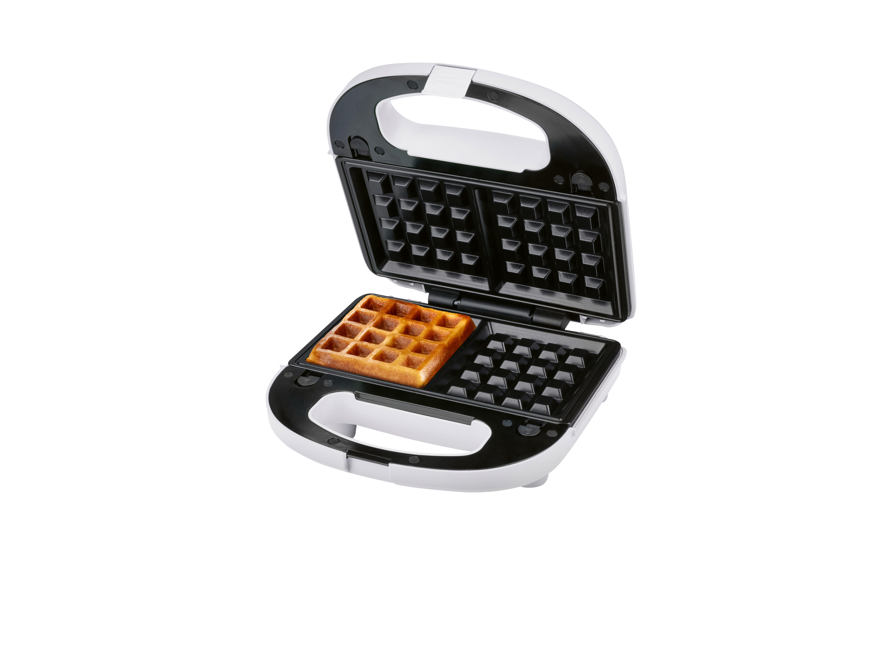 Thumbnail - SILVERCREST® KITCHEN TOOLS Waffeleisen mit Wechselplatten /SWEW 750 D4 /SOWEW 750 D4 (Weiß)
