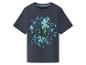 Dunkelblaues Kinder-T-Shirt mit Minecraft-Charakter-Print und dem Text „I MINECRAFT“