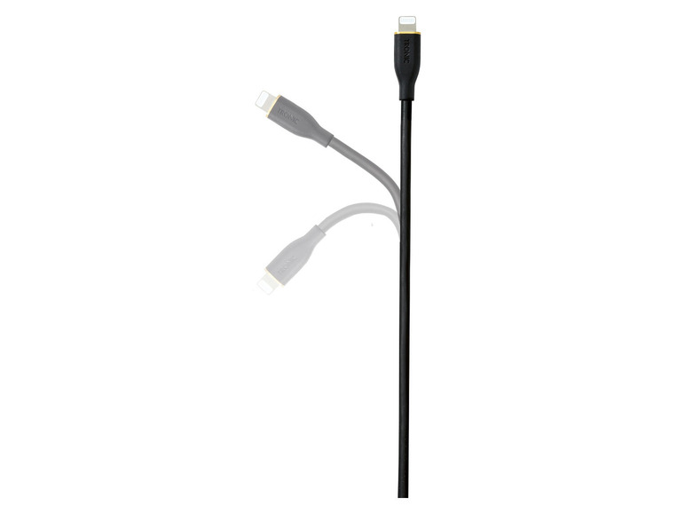 Gehe zu Vollbildansicht: TRONIC® Lade- und Datenkabel, USB-A / USB-C auf Lightning, 1 m - Bild 17
