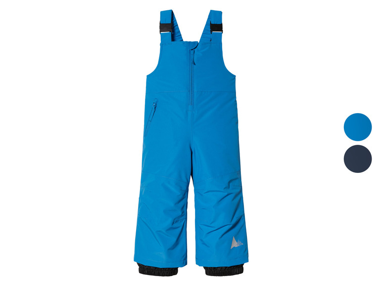 Blaue Schneehose mit Trägern