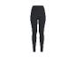 Schwarze Damen-Leggings mit hoher Taille