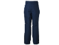 Dunkelblaue Skihose mit Cargotasche und Reißverschluss an den Beinabschlüssen
