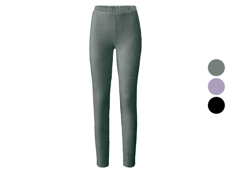 Gehe zu Vollbildansicht: esmara® Damen Cord-Leggings, normale Leibhöhe - Bild 1