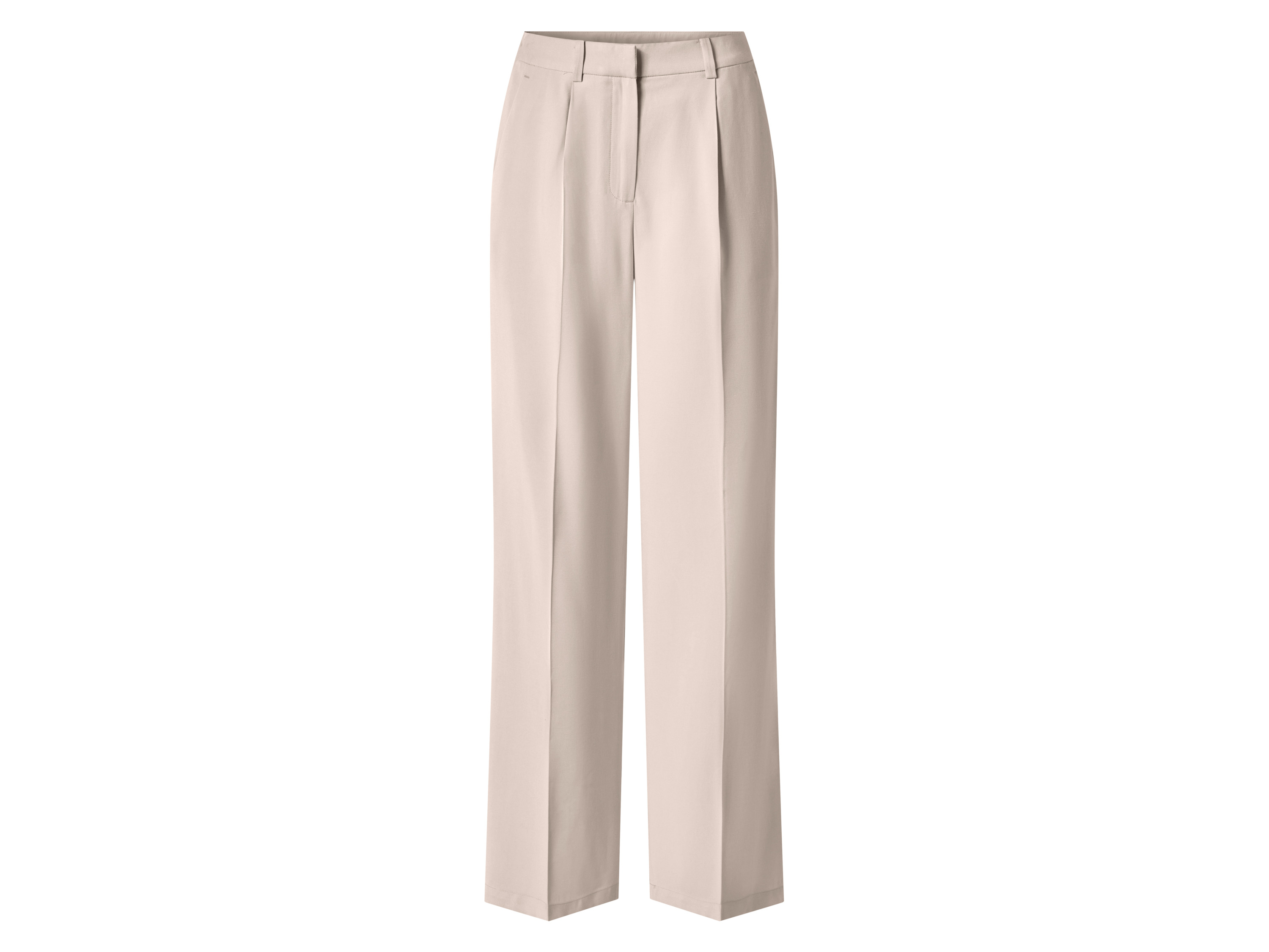 ESMARA® Damen Palazzohose (Beige, 36)