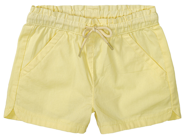 Gehe zu Vollbildansicht: lupilu® Kleinkinder Mädchen Shorts, 2 Stück, aus reiner Baumwolle - Bild 4