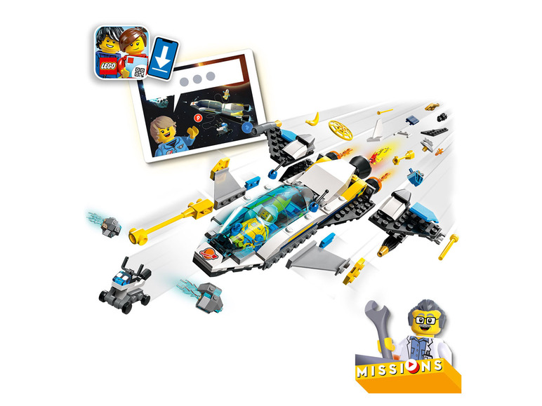 Gehe zu Vollbildansicht: LEGO® City 60354 »Erkundungsmissionen im Weltraum« - Bild 3