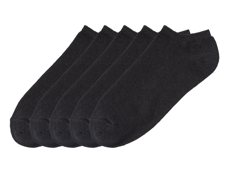 Schwarze Socken ohne Bund