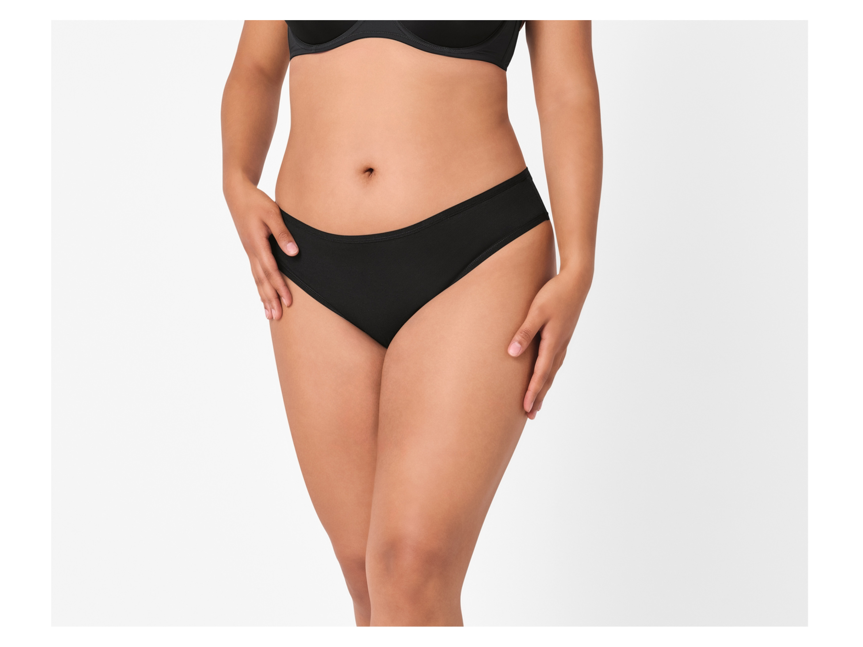 Thumbnail - esmara® Damen Slip 5 Stück (Schwarz, 3XL(56/58))