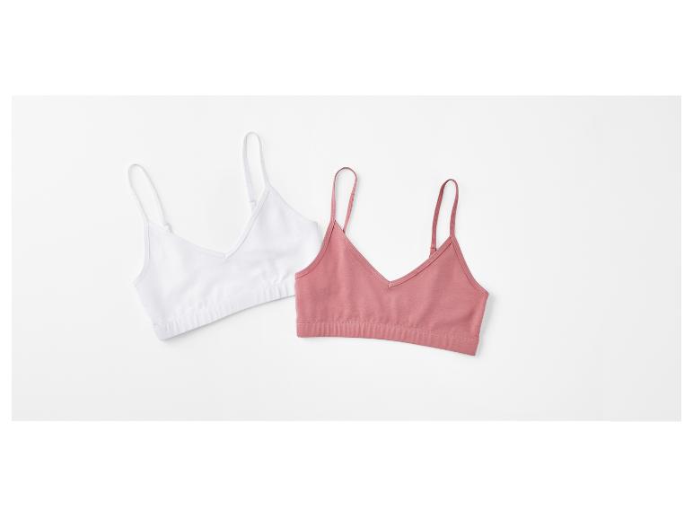 Kinder Mädchen Bustier, 2 Stück