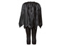 Schwarzes Umhang und Leggings Kostüm