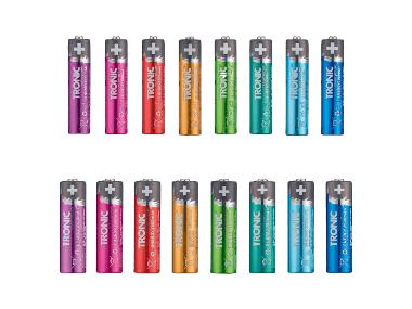 TRONIC® Akku Ni-MH Ready 2 Use Color 8tlg.
