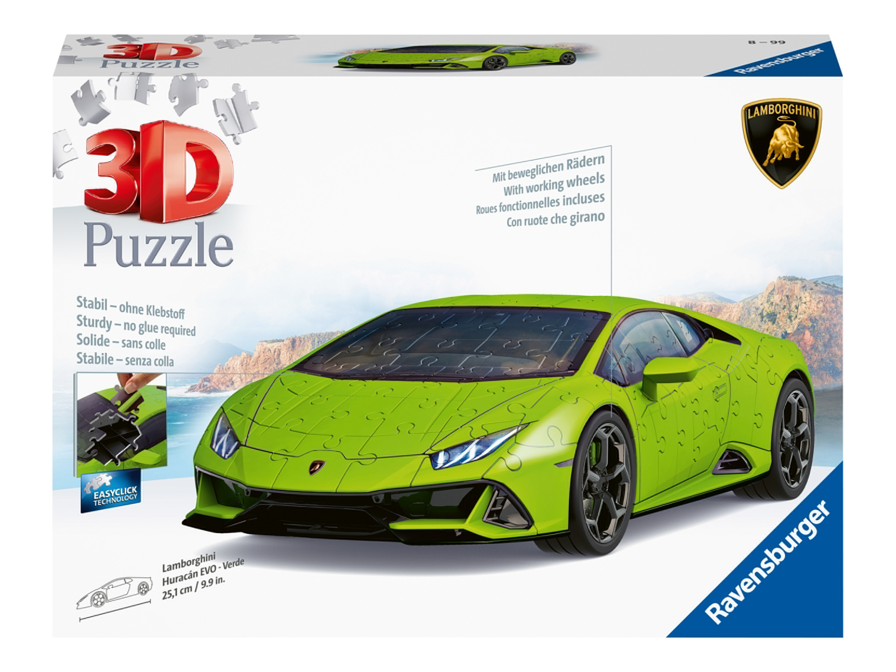 Thumbnail - Ravensburger 3D Puzzle (Lamborg.Huracán Evo Verde)