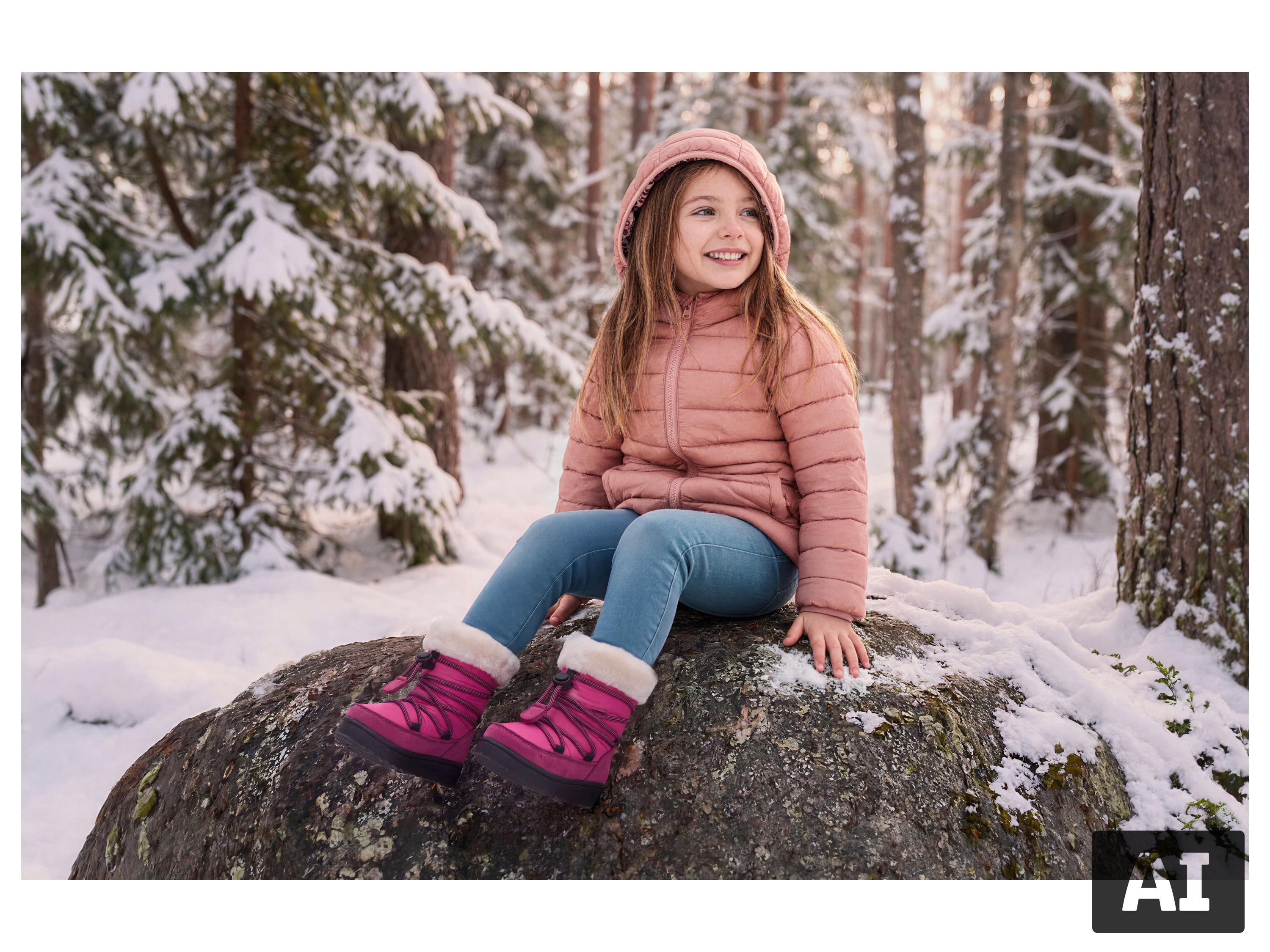 LUPILU® Kinder Winterstiefel (Pink, 25) – Bild 4 von 4