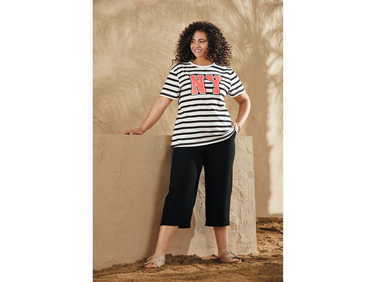 Gehe zu Vollbildansicht: esmara® Damen T-Shirt, aus reiner Baumwolle - Bild 8