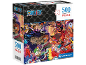 500-Teile-Puzzle mit farbenfrohen Anime-Charakteren aus One Piece.
