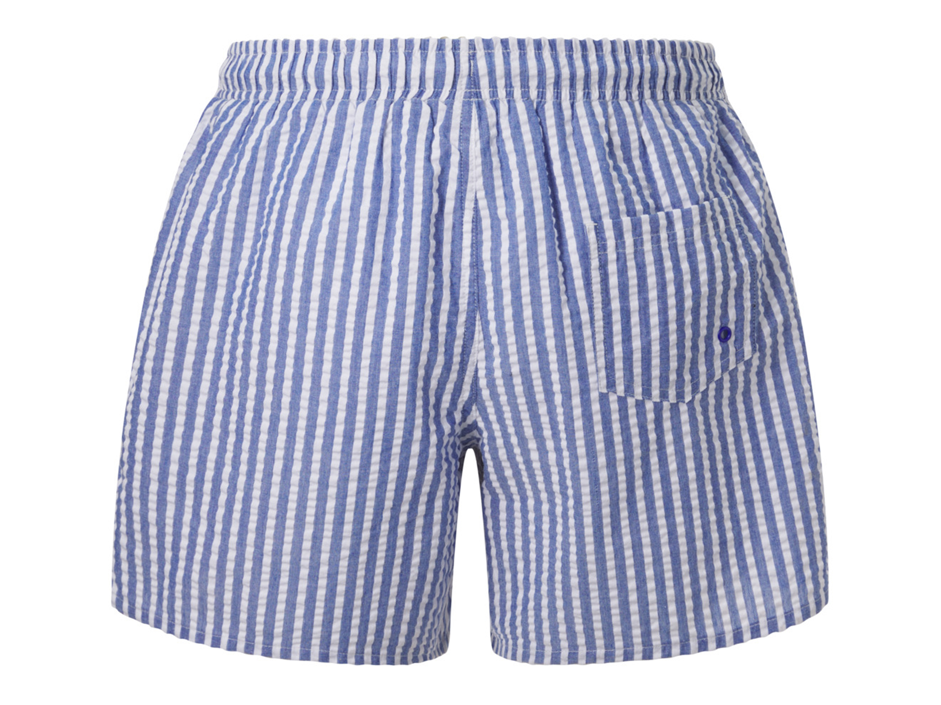 Thumbnail - CRIVIT Herren Badeshorts (Streifen/blau, 7/XL)