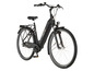 Ein schwarzes Fischer Cita 2.21 E-Bike.
