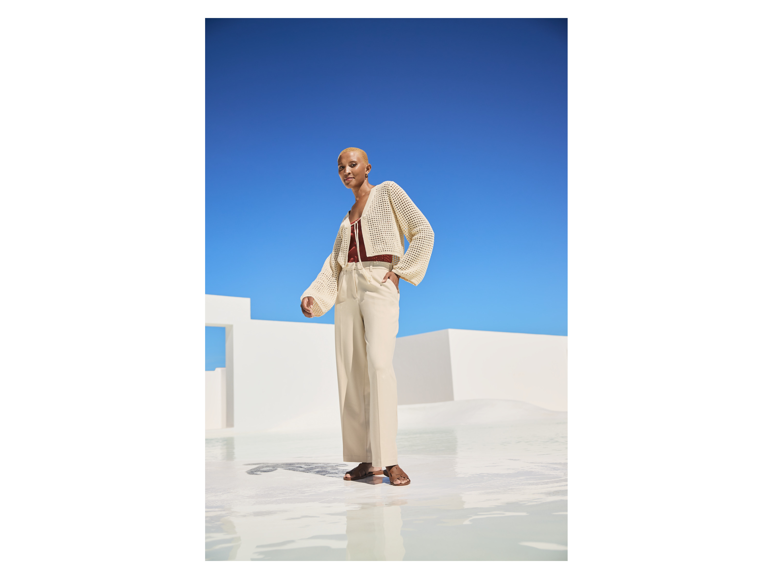 Thumbnail - esmara® Damen Pantoletten (Braun, 38)