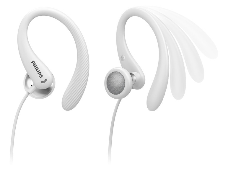 Gehe zu Vollbildansicht: PHILIPS In-Ear Kopfhörer »TAA1105WT«, Sport, weiß - Bild 3