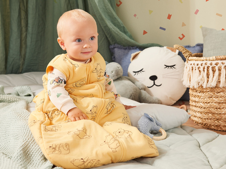 Gehe zu Vollbildansicht: Baby Jungen Baby-Schlafoverall aus reiner Baumwolle - Bild 7