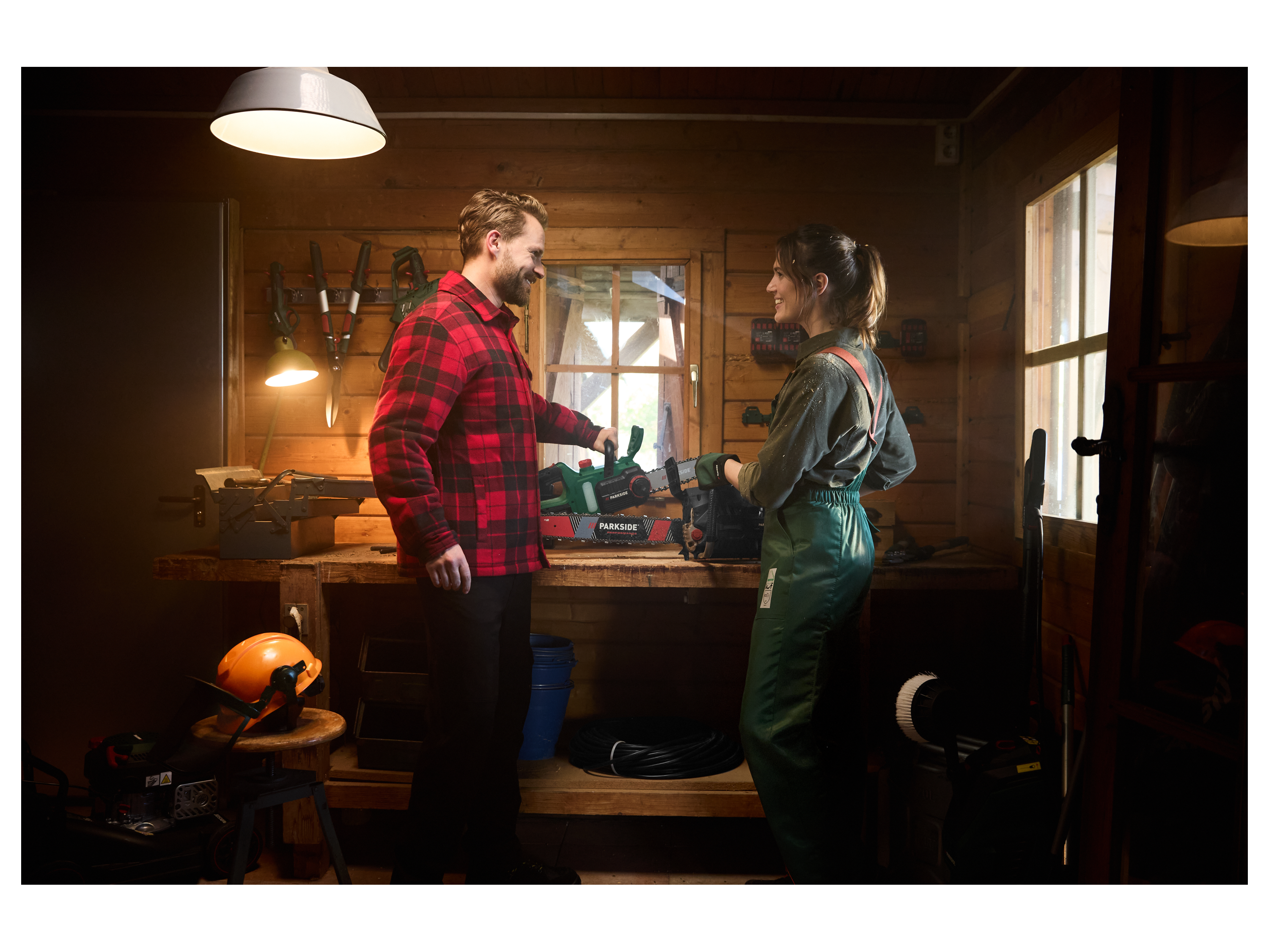 Thumbnail - PARKSIDE® Forstschutzhelm, mit Gehörschutz