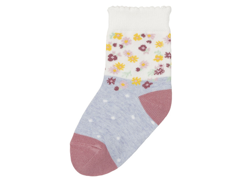 Gehe zu Vollbildansicht: lupilu® Kleinkinder Mädchen Socken, 7 Paar, mit Bio-Baumwolle - Bild 13