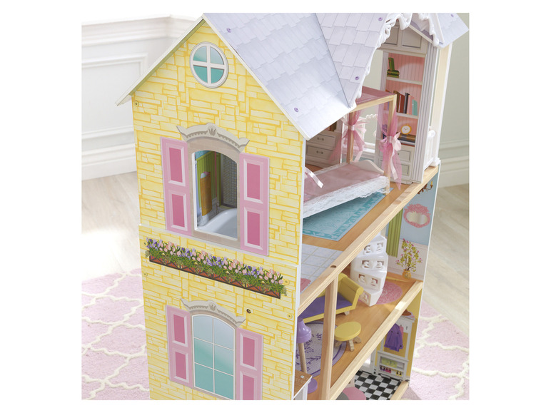Gehe zu Vollbildansicht: KidKraft Puppenhaus »Kaylee«, 1,2 m, aus Holz, mit Aufzug - Bild 11