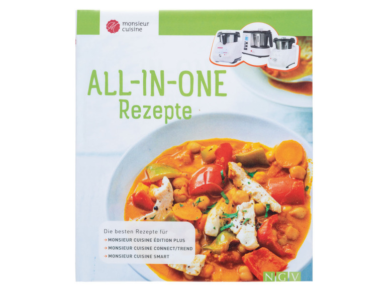 Monsieur Cuisine Kochbuch mit Rezepten für Eintopf und andere Gerichte.