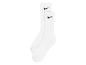 Weiße Nike Sportsocken mit schwarzem Swoosh-Logo