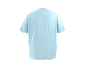 Hellblaues T-Shirt, Rückansicht