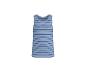 Herren blau gestreiftes Tanktop