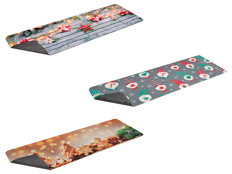LIVARNO home Weihnachts-Küchenläufer in drei festlichen Designs