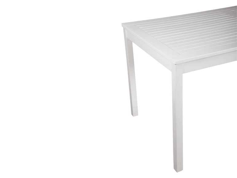 Gehe zu Vollbildansicht: Garden Pleasure Tisch »MALMÖ«, im skandinavisches Design, weiß - Bild 3