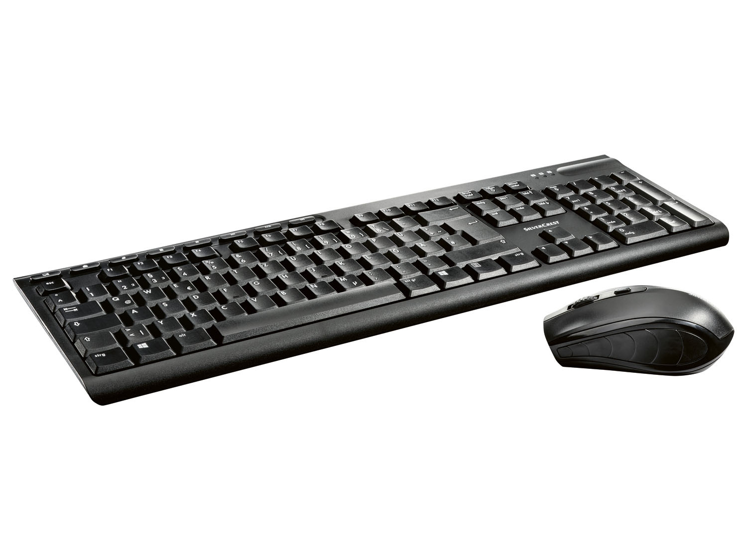 SILVERCREST® Tastatur und Maus Set, kabellos, mit USB-…