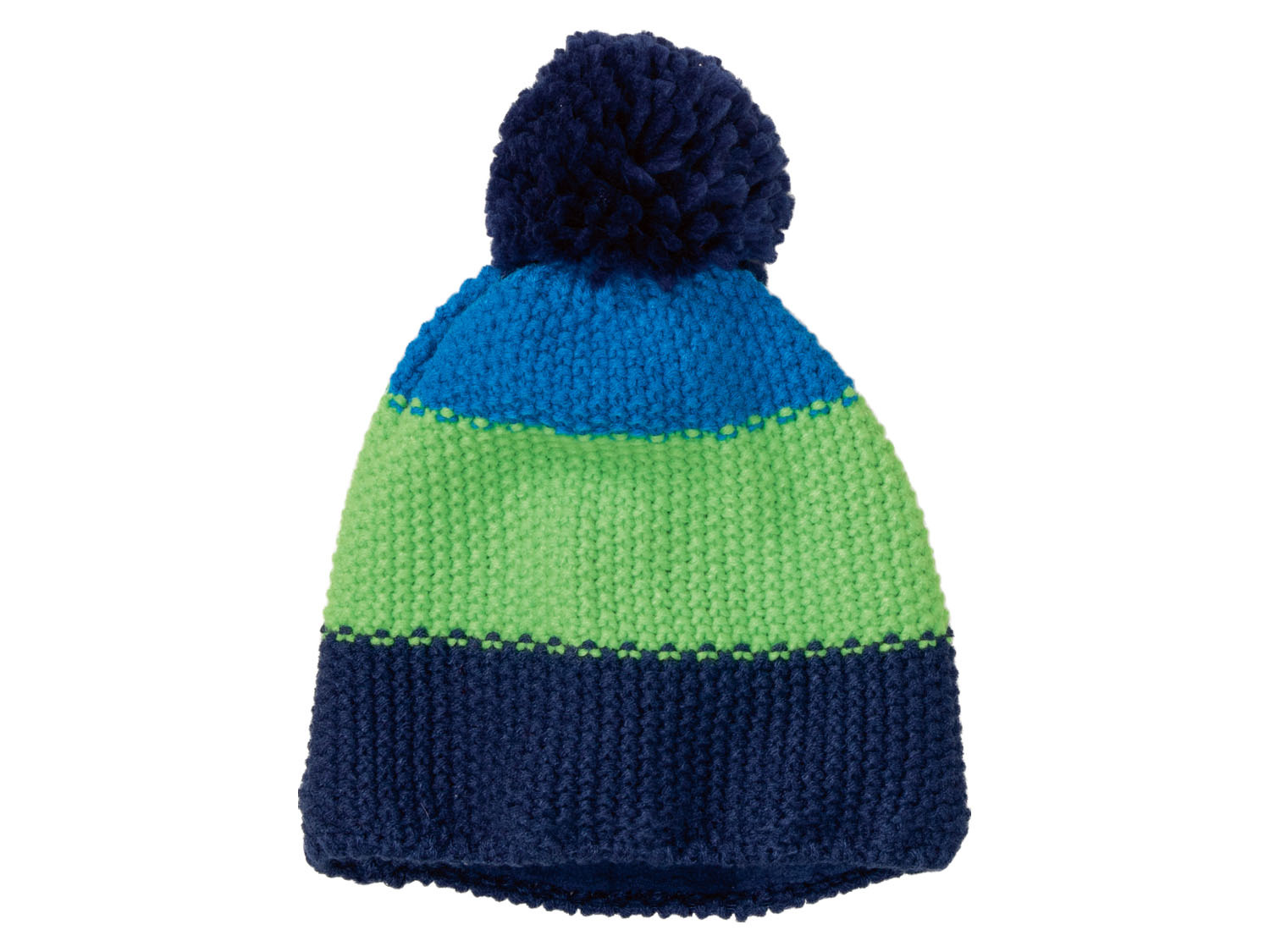 Döll Jungen Bohomütze – Gestrickte Mütze Mit Fleece-Futter, Lässig & Warm