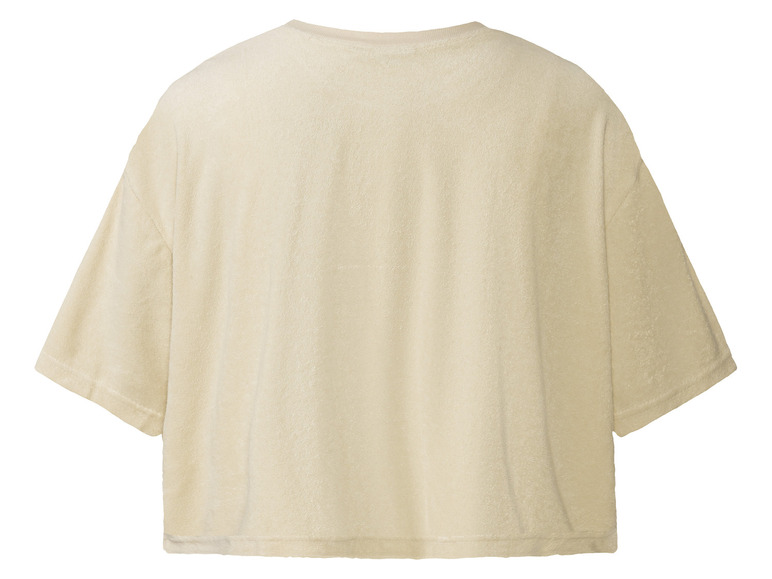 Gehe zu Vollbildansicht: esmara® Damen Frottee-Shirt, lässig weite und kurze Form - Bild 7