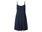 Einfaches dunkelblaues Trägerkleid