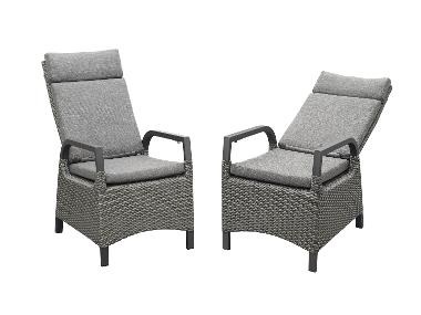 bellavista - Home & Garden® Hochlehner-Sessel »Dallas«, 2er Set, inkl. Auflagen