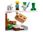LEGO Minecraft Set mit Creeper, Steve und einem Bauern