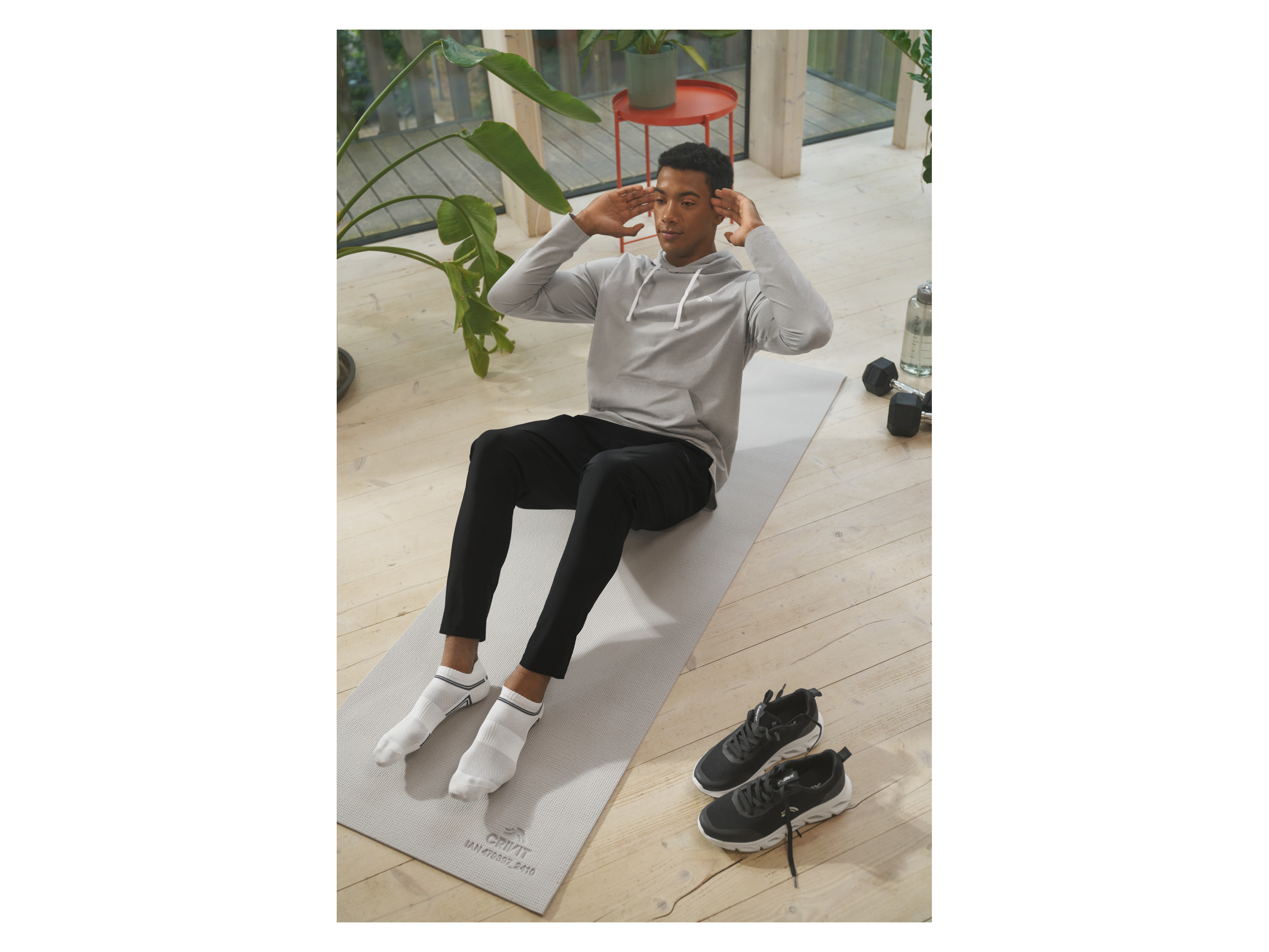 Thumbnail - CRIVIT Herren Trainingshose (Schwarz, L (52/54))