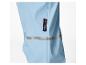 Blaue Regenhose mit 3M Scotchlite Reflexstreifen.